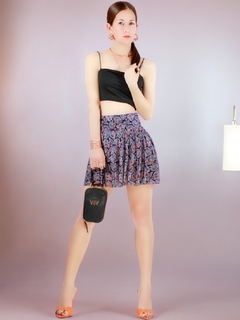 FALDA SHORT DE MUJER CASUAL DE ESTAMPADO FLORAL en internet