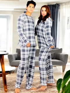 Pijama Afelpada para Mujer Polar Pantalón Sudadera Tallas Extras - MALABIS