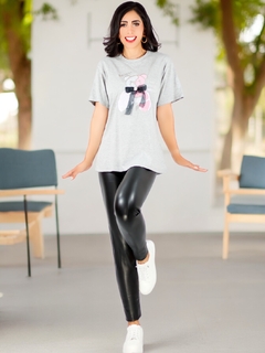 Imagen de Playera Oversize de Mujer con Detalle en Textura