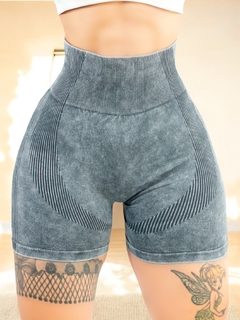 Shorts Deportivo o Casual Stretch Texturizado Push Up para Mujer Biker, Running, Gym y Entrenamiento Shores - tienda en línea
