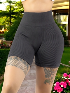 Shorts de Mujer Stretch Texturizado Push Up para Mujer Biker, Running, Gym y Entrenamiento Shores - MALABIS