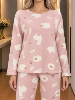 Pijama Navideña para Mujer Polar Fleece | Suave, Ligera y Cómoda | Unitalla S-L - comprar en línea