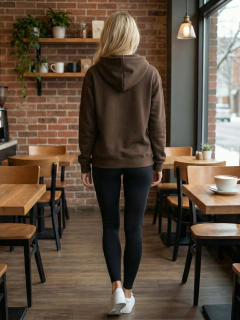 Sudadera Hoodie para Mujer con Capucha y Bolsa Frontal | Tela Stretch Suave y Cómoda | Casual para Diario - tienda en línea