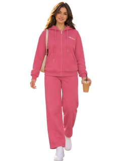 Conjunto 2 Piezas para Mujer, Sudadera con Capucha y Pantalón de Pierna Ancha, Casual y Cómodo - tienda en línea