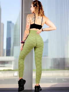 SET DE 2 LEGGING DE DAMA TEXTURIZADO STRETCH MALLAS DEPORTIVAS MALLONES DE MUJER en internet
