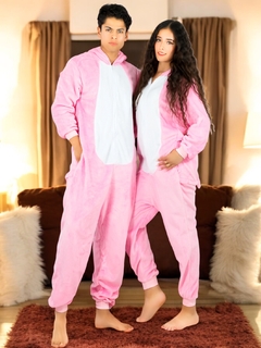 Pijama Mameluco Adultos Y Niño Tela Polar Fleece de Invierno Pijamas Familiares - comprar en línea
