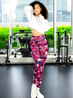 Imagen de Leggins Deportivo Mujer Mallas Gym Mallones Dama Con Bolsas Laterales