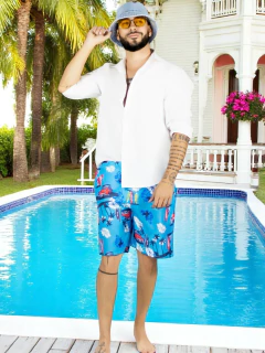 Short de Hombre Traje de Baño o Casual – Forro Interior y Bolsas