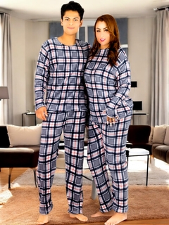 Pijama Afelpada para Mujer Polar Pantalón Sudadera Tallas Extras - comprar en línea