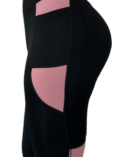 Imagen de Leggins Deportivo Mujer Mallas Gym Mallones Dama Con Bolsas