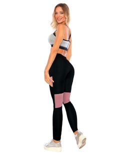 Leggins Deportivo Mujer Mallas Gym Mallones Dama Con Bolsas en internet