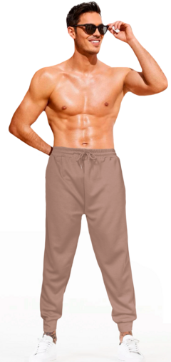 Pack de 2 Jogger Pants Hombre De Felpa Gym Pans Pantalones Cargo Bolsa - tienda en línea