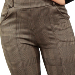 Jeggins Mujer Legging Pantalón A Cuadro Mallones Mayon Malla - tienda en línea
