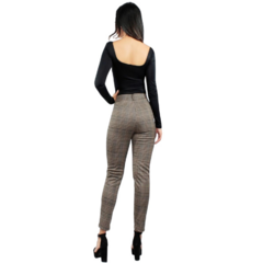 Jeggins Mujer Legging Pantalón A Cuadro Mallones Mayon Malla en internet
