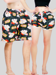 Set Shorts En Pareja De Trajes De Baño Hombre y Mujer 2 piezas - MALABIS