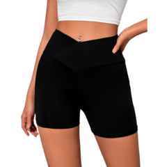 Short Mujer Faja Alta Shores Deportivos Dama Chores Gym Chor - comprar en línea