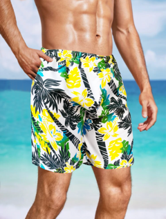 Short Hombre Ipermeable Traje De Baño Forro Interior Bolsas