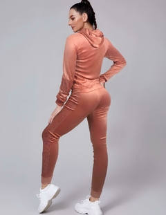 Conjunto Pants Mujer Sudadera Y Pant Aterciopelado Set Dama - MALABIS