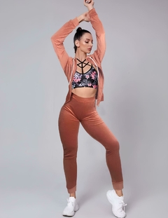 Conjunto Pants Mujer Sudadera Y Pant Aterciopelado Set Dama - tienda en línea