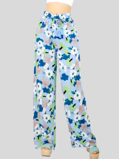 Pantalones Relajados de Mujer Wide Legs de Cintura Alta - MALABIS