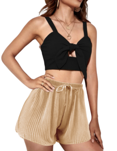 Short De Mujer Casual O Short De Vestir Dama Bermudas Cortas en internet