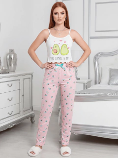 Pijama de Mujer 2 Piezas | Conjunto de Blusa y Pantalón. en internet