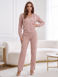 Imagen de Conjunto 2 Piezas, Sudadera con Capucha y Pantalón Jogger, Moda Casual y Cómoda para Mujer