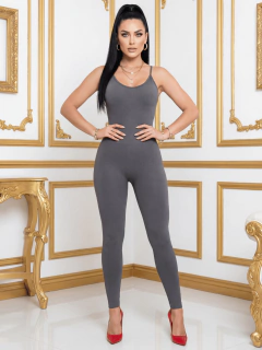 Jumpsuit Mujer Ajustado | Enterizo Largo Seamless con Tirantes - MALABIS