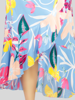 Falda Corte De Sirena Con Volantes, Elegante o Casual Falda Lápiz De Cintura Alta - tienda en línea
