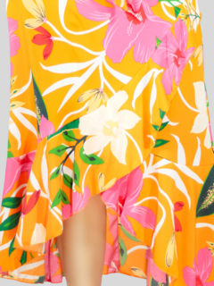 Falda Corte De Sirena Con Volantes, Elegante o Casual Falda Lápiz De Cintura Alta - comprar en línea