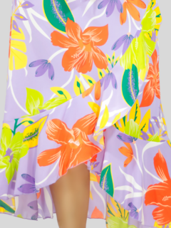 Falda Corte De Sirena Con Volantes, Elegante o Casual Falda Lápiz De Cintura Alta - tienda en línea