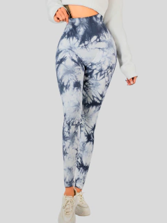 Leggings Push Up Mujer Deportivos Tie-Dye Yoga y Gym