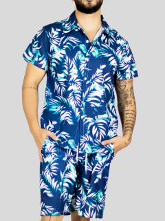 Conjunto Hombre Verano Camisa y Short a Juego Alberca Playa y Calor en internet