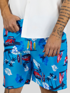 Short de Hombre Traje de Baño o Casual – Forro Interior y Bolsas - MALABIS