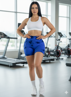 Set 2 Shorts Deportivo Mujer Casual Stretch Texturizado Push Up Biker, Running, Gym y Entrenamiento Shores - comprar en línea