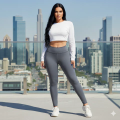 Legging Mujer Deportivo Casual Stretch Ajuste Cómodo Gym - MALABIS