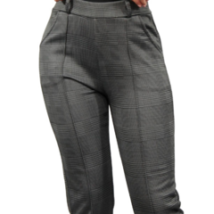 Jeggins Mujer Legging Pantalón A Cuadro Mallones Mayon Malla - comprar en línea
