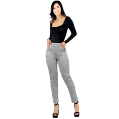 Jeggins Mujer Legging Pantalón A Cuadro Mallones Mayon Malla - comprar en línea