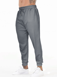 Jogger Pants Hombre De Felpa Gym Pans Pantalones Cargo Bolsa - MALABIS