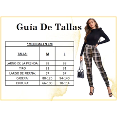 Legging Mujer Jegging Grueso Mallones Leggins Mayon Mallas - MALABIS