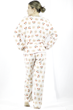 Pijama Afelpada Mujer Polar Pantalón Sudadera Ropa Invierno en internet