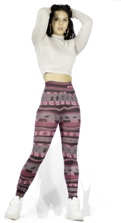 Set 3 Mallones Mujer Leggings Stretch Leggins Mayon Mallas en internet