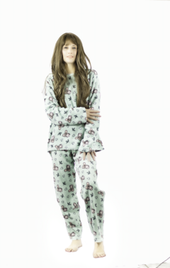 Pijama Afelpada Mujer Polar Pantalón Sudadera Ropa Invierno en internet