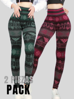 Set 2 Legging de Mujer Mallones Dama Stretch Leggins Mayon Mallas Deportivas en internet