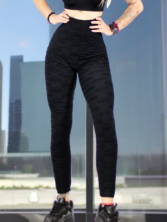 SET DE 2 LEGGING DE DAMA TEXTURIZADO STRETCH MALLAS DEPORTIVAS MALLONES DE MUJER - MALABIS