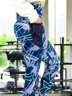 Leggins Deportivo Mujer Mallas Gym Mallones Dama Con Bolsas Laterales - tienda en línea