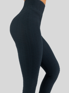 LEGGINS MUJER PUSH UP MALLAS DEPORTIVAS TEXTURIZADA STRETCH