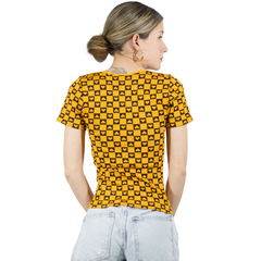 Pack de 2 Blusa de Mujer con Amarre en Cuello y Estampado Súper Stretch
