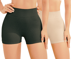 Set De 2 Short Mujer Shores Deportivo Casual Chort Push Up en internet