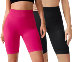 Set De 2 Short Biker Mujer para uso deportivo o Casual - comprar en línea